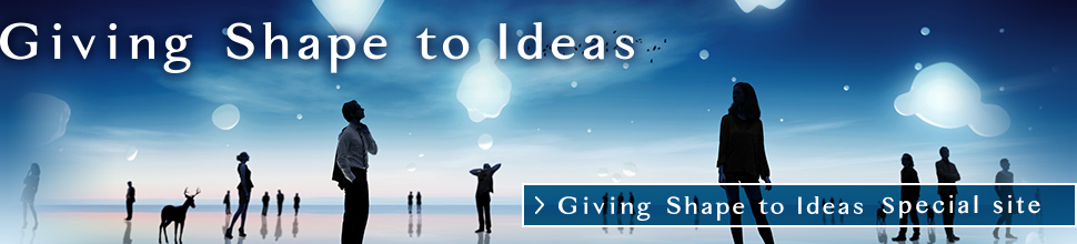 Giving Shape to Ideas Special site
